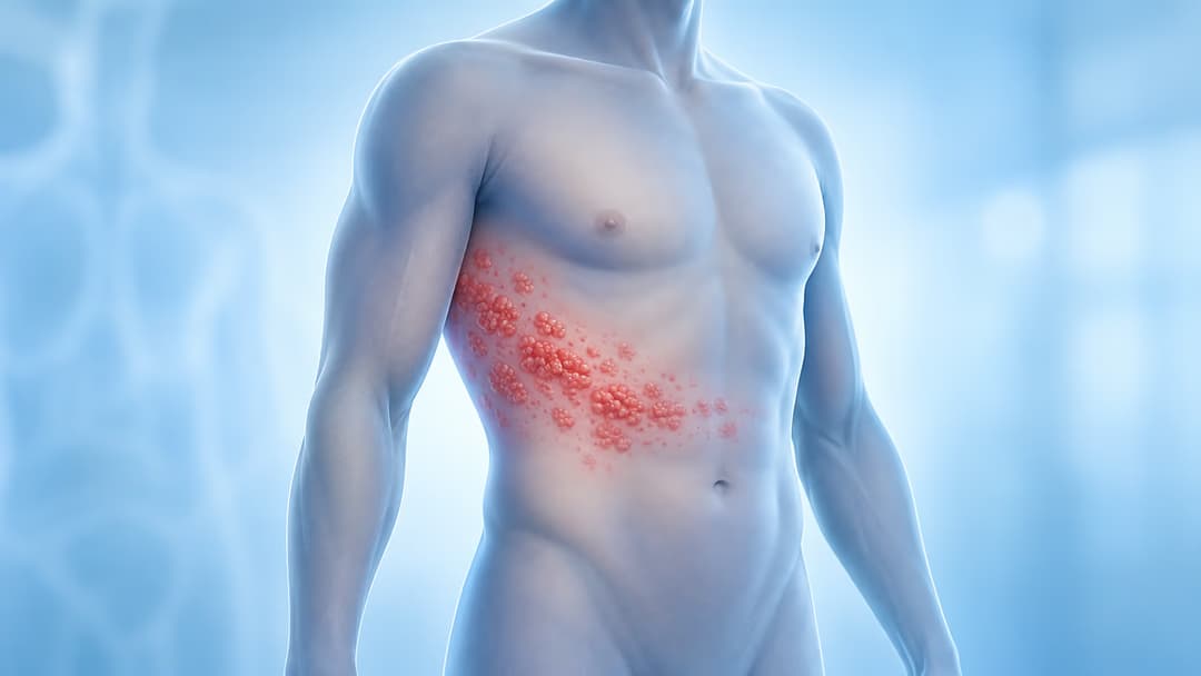 Các vị trí thường gặp của bệnh zona thần kinh và mức độ ảnh hưởng