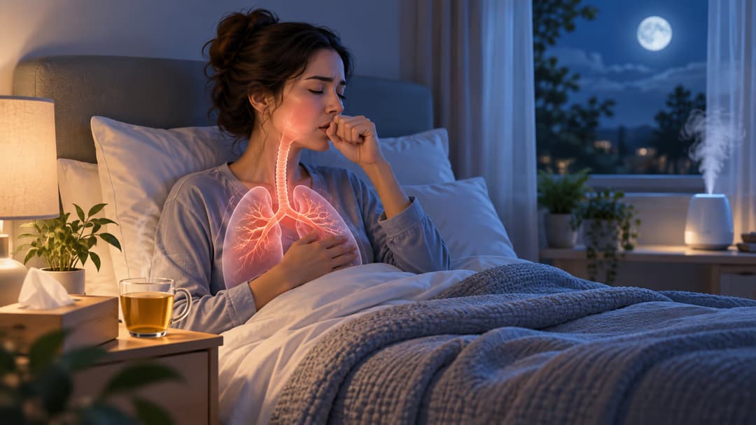 Ho nhiều về đêm nguyên nhân và cách cải thiện