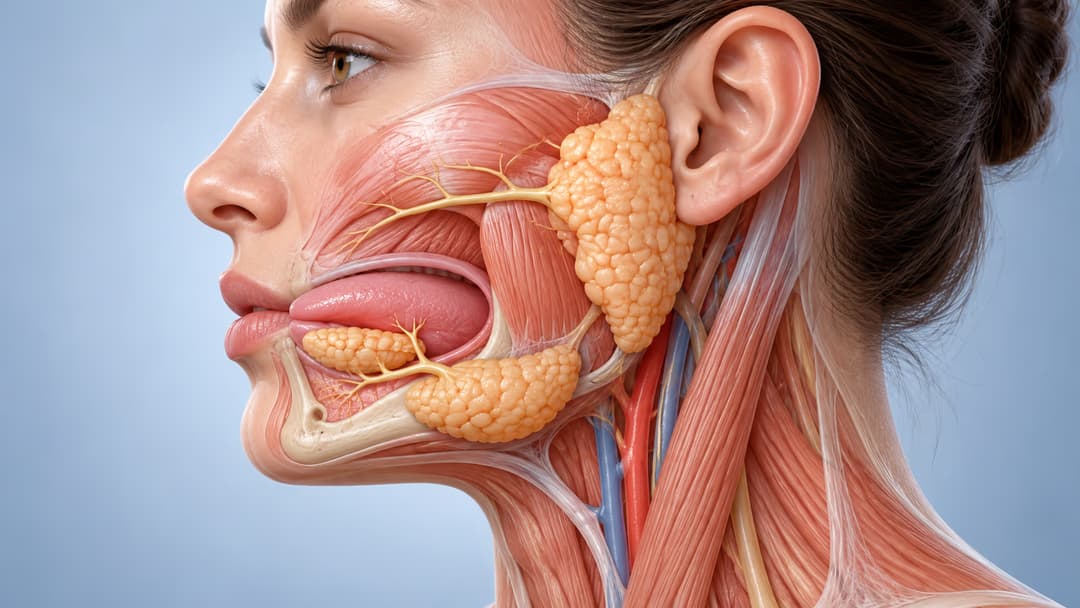 Giải phẫu tuyến nước bọt: Cấu tạo, phân loại và chức năng sinh lý