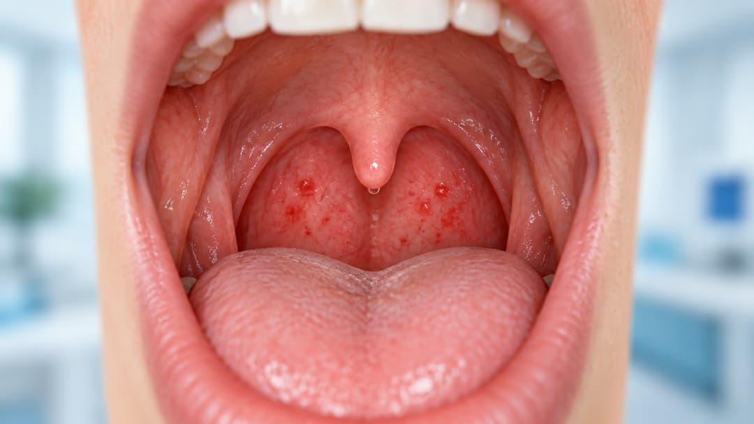 Cổ họng nổi nốt đỏ và những vấn đề sức khỏe cần lưu ý