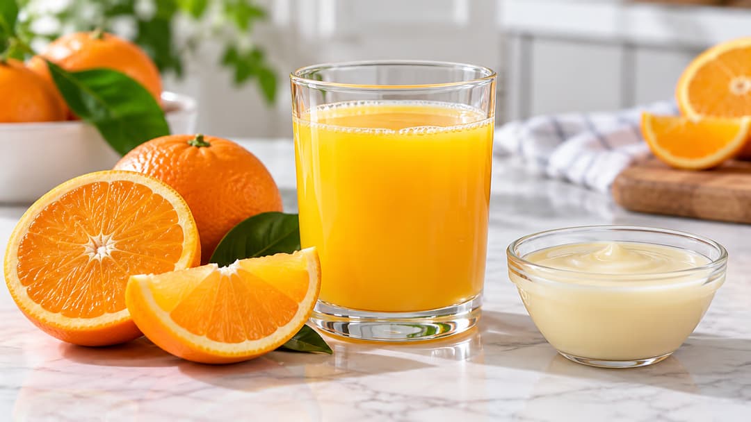 Uống nước cam với sữa đặc có tốt không và những lưu ý cần biết