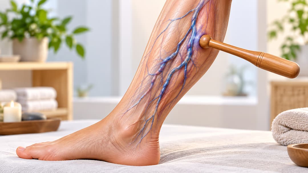 Bấm huyệt chữa suy giãn tĩnh mạch: Cơ chế, hiệu quả và lưu ý