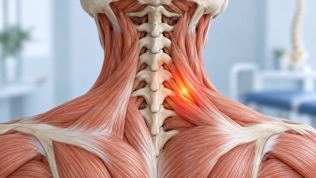 Đau buốt cơ ở cổ dưới gáy do đâu và xử trí ra sao