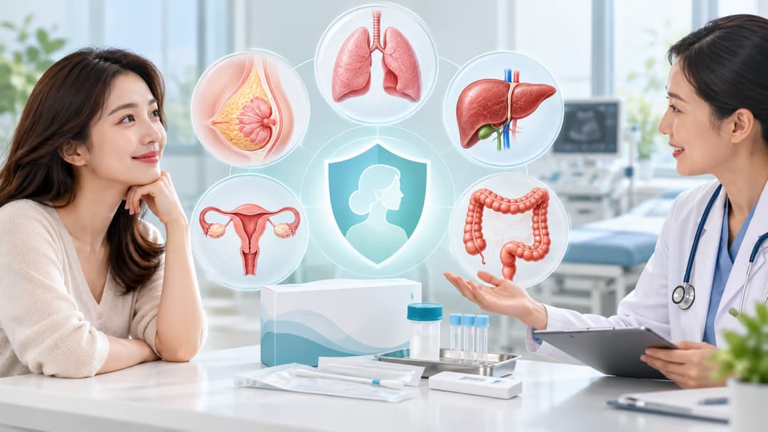 Năm loại ung thư thường gặp ở nữ giới và các biện pháp tầm soát sớm