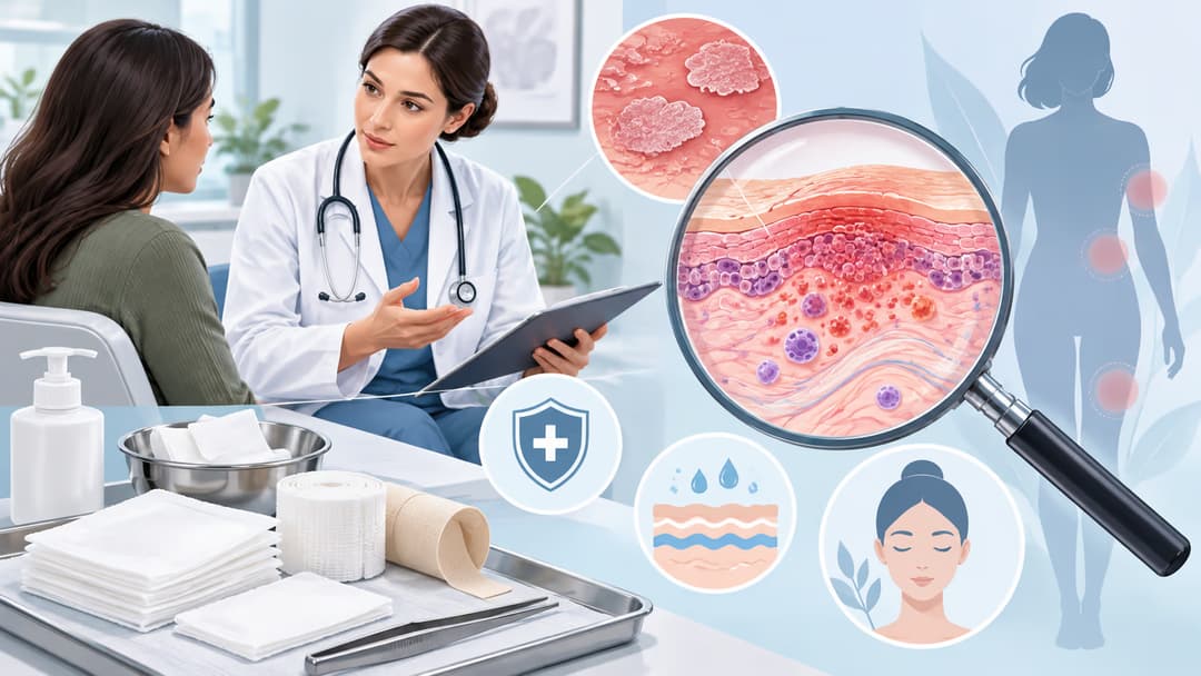 Viêm da mủ hoại thư là gì và bệnh có nguy hiểm không