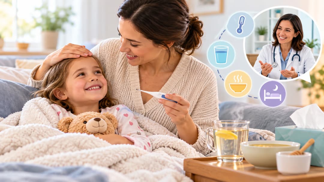 Cách chăm sóc và giảm khó chịu cho trẻ bị viêm amidan tại nhà