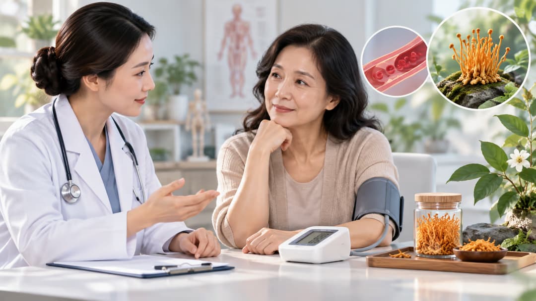 Người huyết áp thấp có uống được đông trùng hạ thảo không?