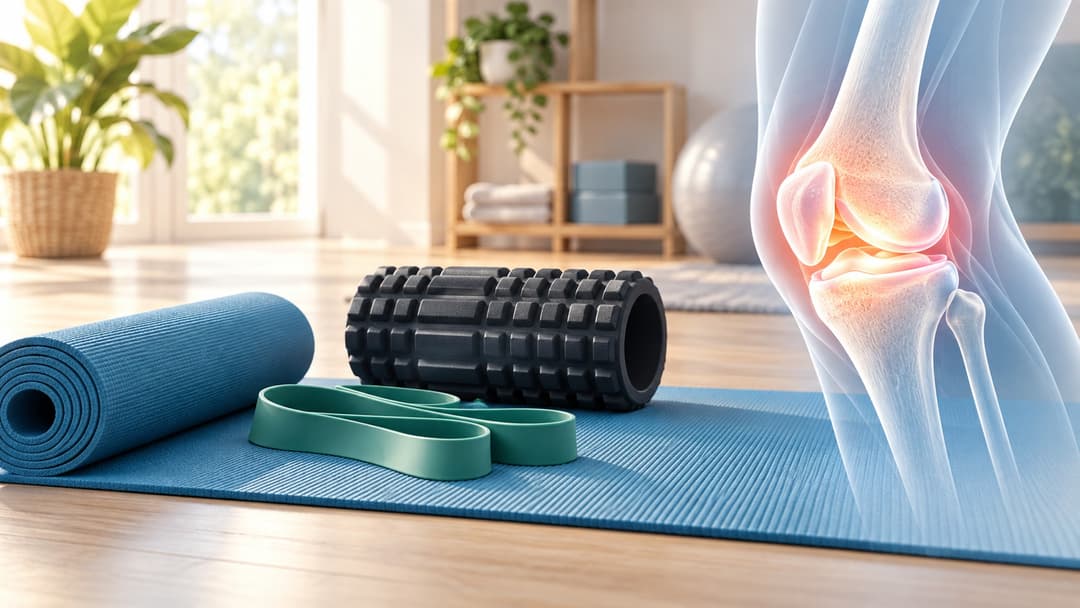 Gợi ý bài tập thể dục cho người đau khớp gối an toàn tại nhà