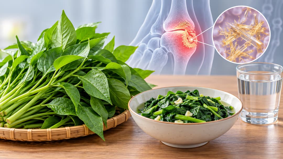 Bệnh gút có ăn được rau ngót không và cách dùng