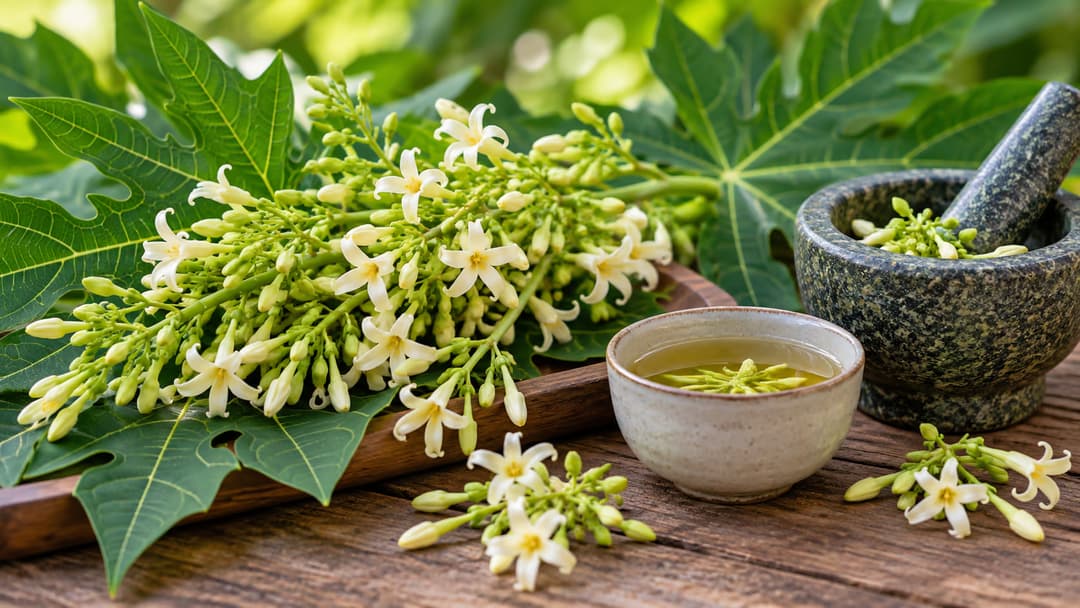 Bông đu đủ đực có tác dụng gì đối với sức khỏe và cách dùng