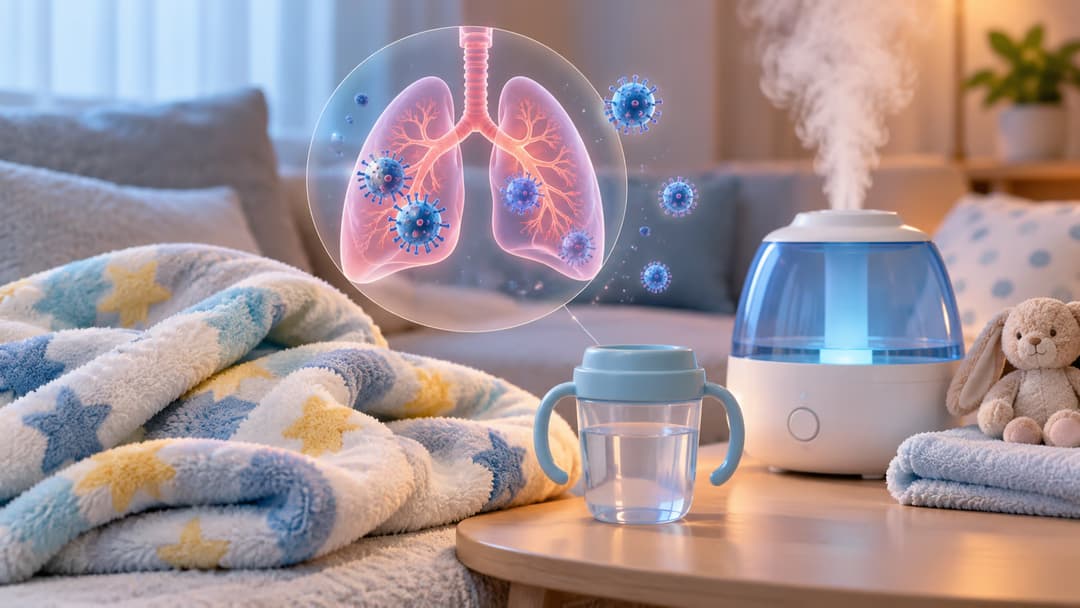 Hướng dẫn chăm sóc và theo dõi trẻ nhiễm vi rút hợp bào hô hấp RSV
