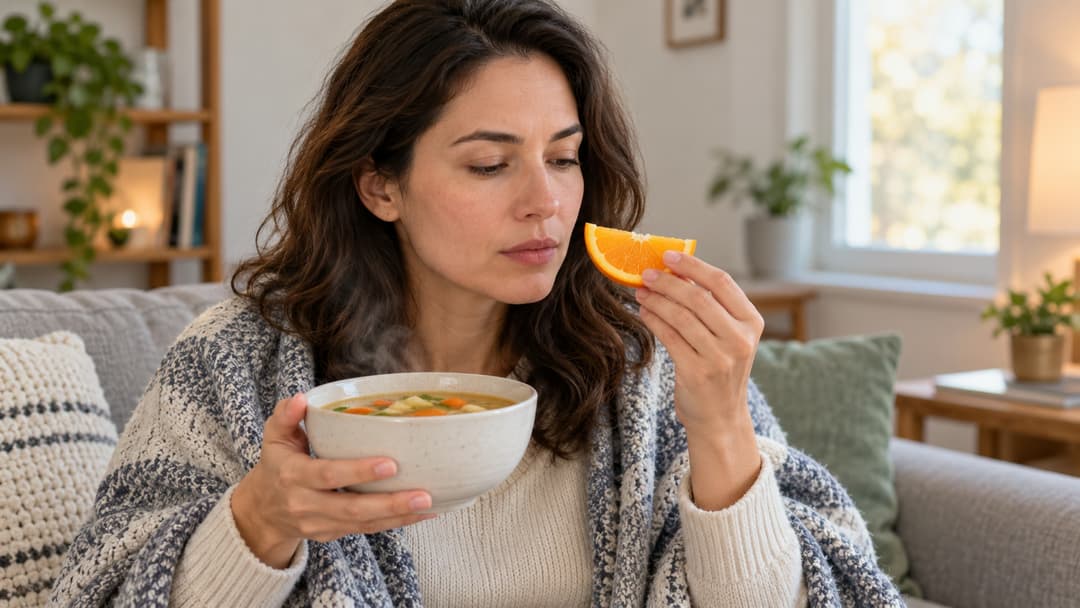 Mắc cúm A có bị mất vị giác không và so sánh với Covid-19