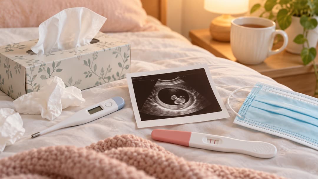 Bị cúm khi mang thai tuần đầu và những lưu ý thai phụ cần biết