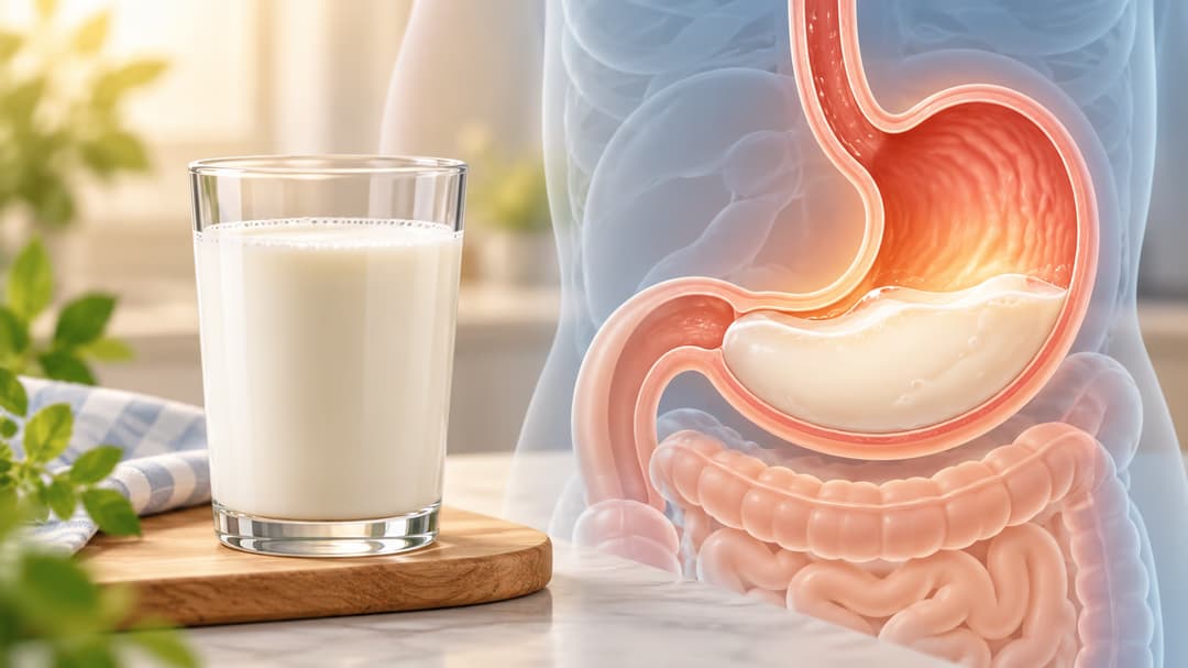 Đau dạ dày có nên uống sữa không và cách chọn loại sữa phù hợp