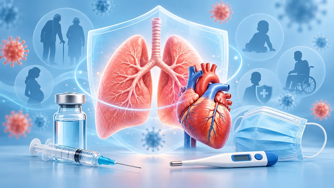 Đối tượng dễ biến chứng nặng khi mắc cúm và nhóm cần tiêm vắc xin phòng bệnh