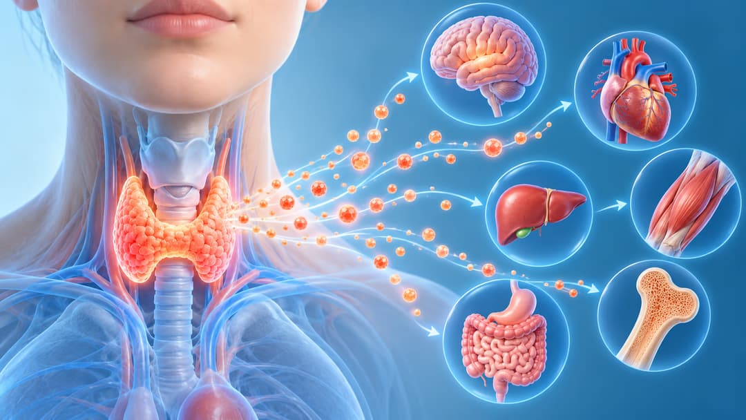 Tuyến giáp tiết ra hormone gì và chức năng đối với cơ thể