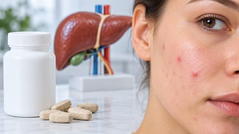 Tại sao uống thuốc mát gan bị nổi mụn và cách xử trí
