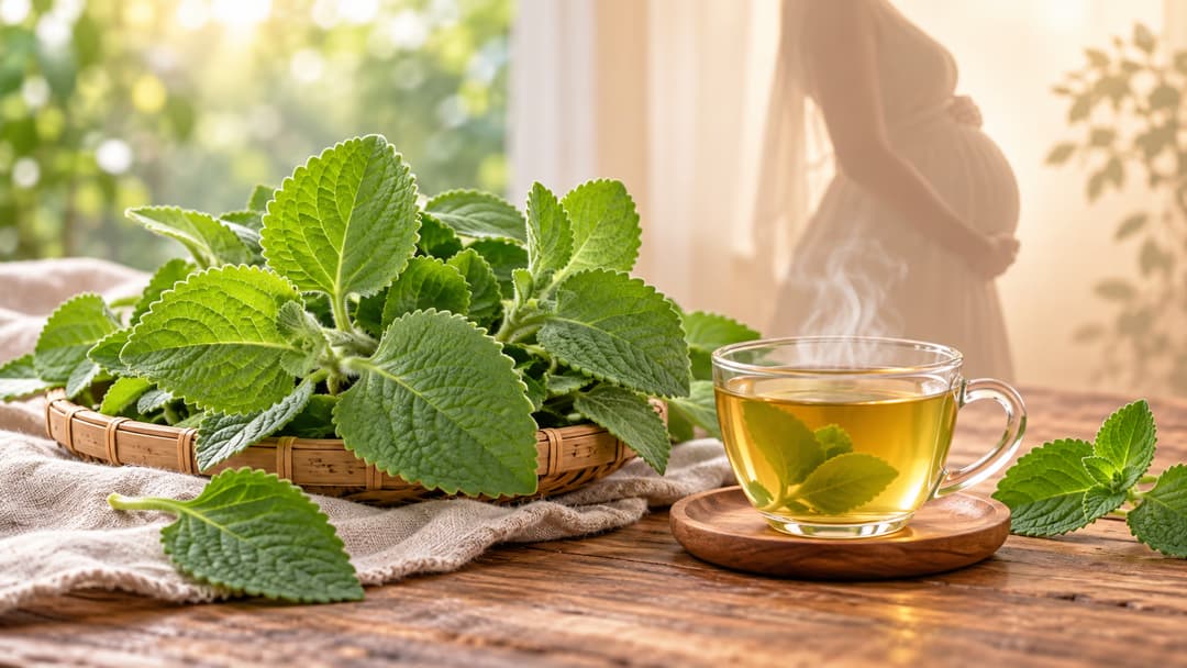 Bà bầu dùng lá húng chanh trị ho được không và những lưu ý