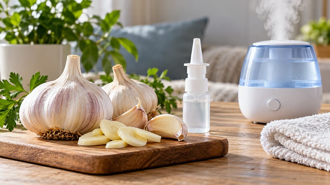 Phương pháp trị nghẹt mũi bằng tỏi an toàn và những lưu ý quan trọng