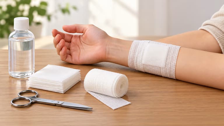 7 cách chăm sóc giúp vết thương mau lành tại nhà