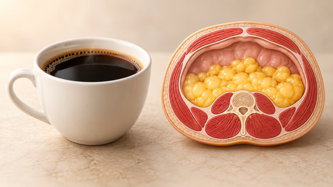 Caffeine ảnh hưởng như thế nào đến mỡ nội tạng