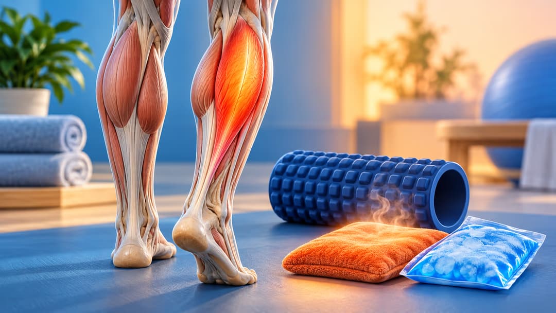 Cách giảm đau cơ bắp chân an toàn và hiệu quả tại nhà
