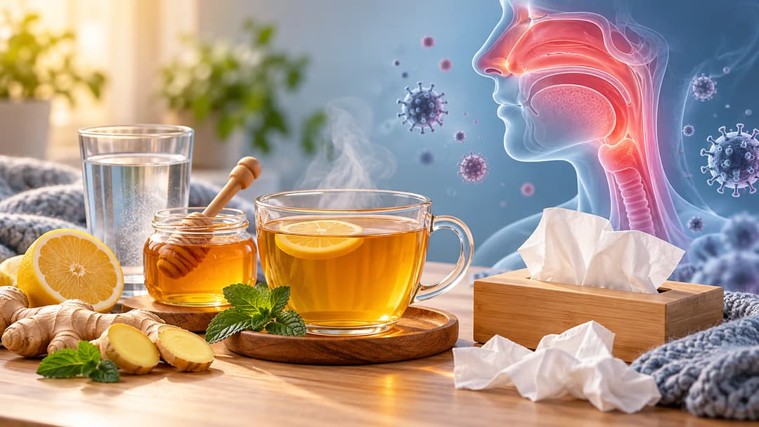 Các biện pháp giảm triệu chứng cảm lạnh ở người lớn