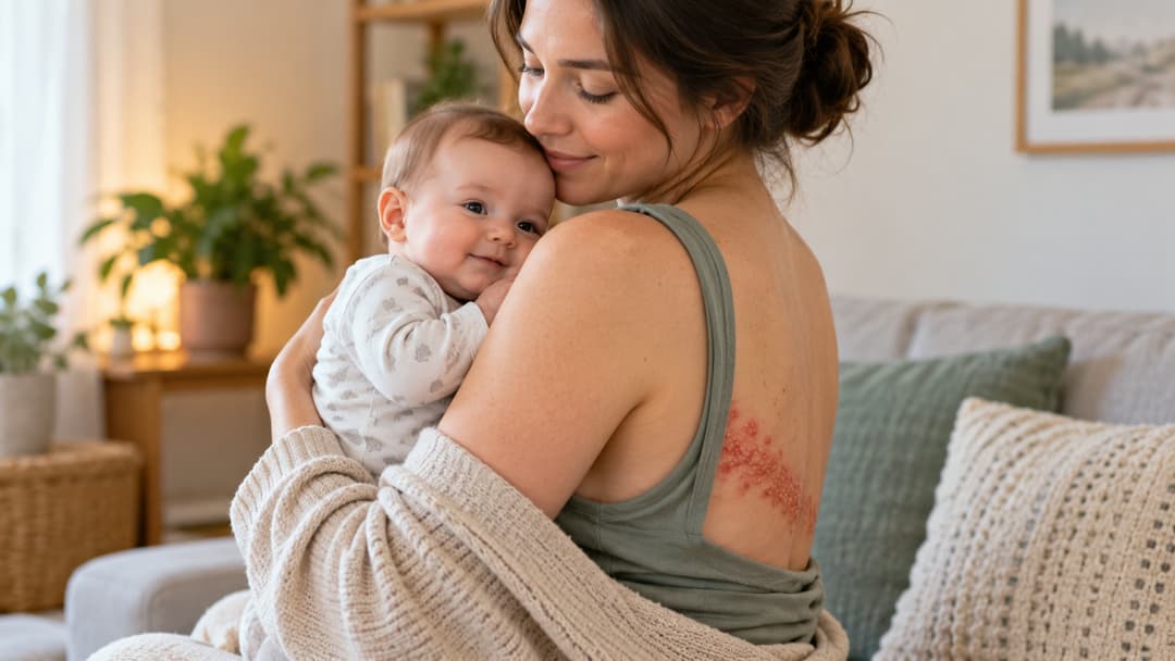 Cách xử trí bệnh giời leo khi đang cho con bú