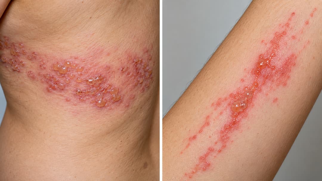 Cách phân biệt tổn thương da do giời leo và kiến ba khoang cắn