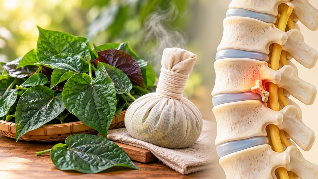 Cách dùng lá lốt hỗ trợ giảm đau gai cột sống tại nhà