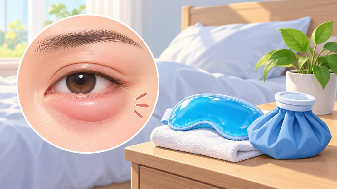 Mắt bị sưng khi ngủ dậy: Nguyên nhân thường gặp và cách khắc phục