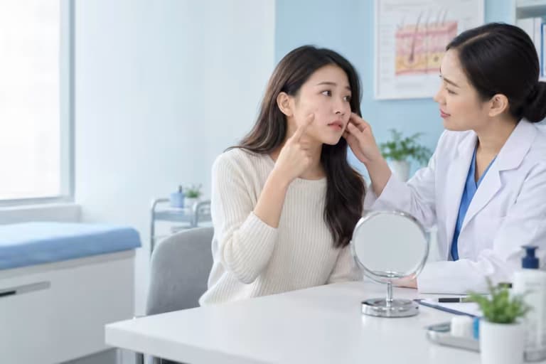 Peel da bị nổi mụn nước: Nguyên nhân và cách xử trí