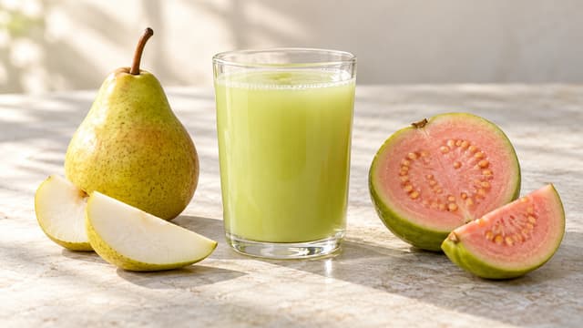Công thức nước ép lê ổi giúp giữ dáng và tăng cường sức khỏe