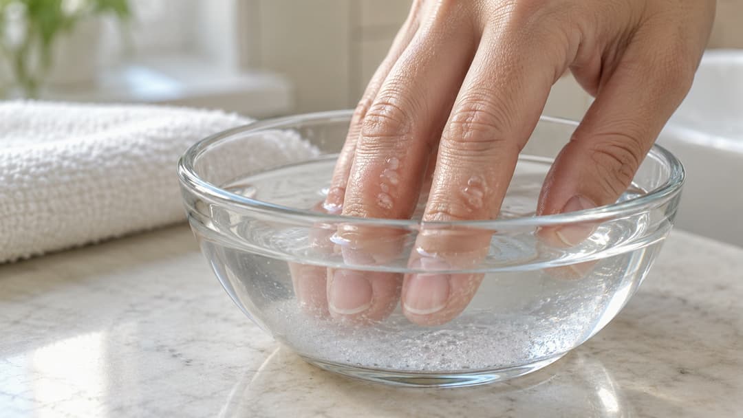 Cách dùng nước muối hỗ trợ chăm sóc da khi bị tổ đỉa