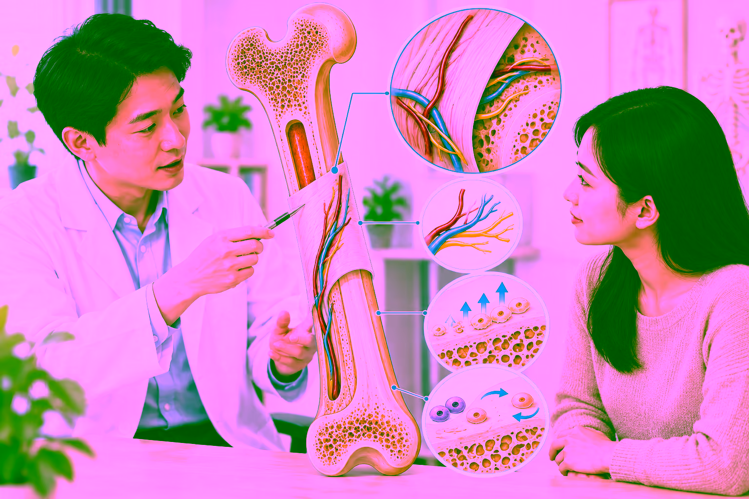 Ở xương dài màng xương có chức năng gì đối với hệ vận động?