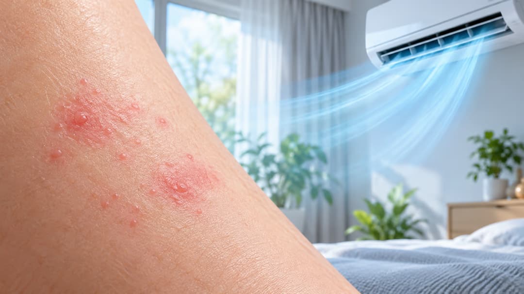 Bị phát ban có nằm máy lạnh được không và những lưu ý cần biết