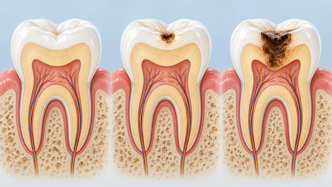 Răng sâu nên làm gì và các giai đoạn tiến triển của sâu răng