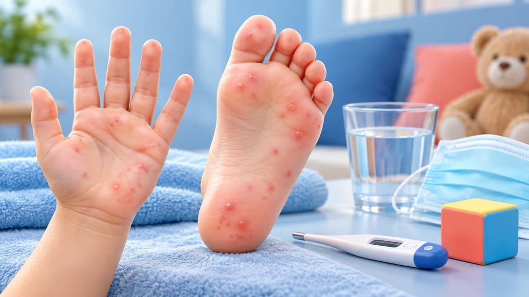 Trẻ bị tay chân miệng lần 2 có nguy hiểm không và cách chăm sóc