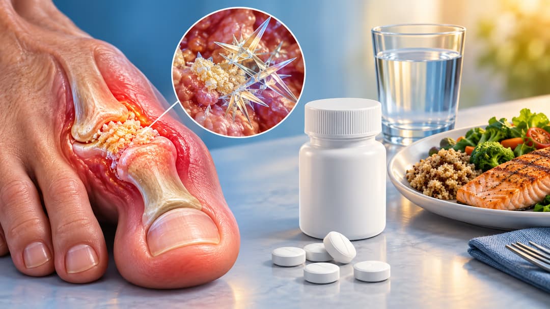 Thuốc colchicine trị bệnh gì và nên uống trước hay sau ăn?