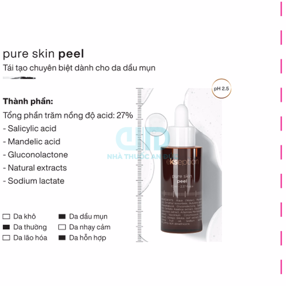 Peel da Ekseption Pure Skin Peel – Hình 1