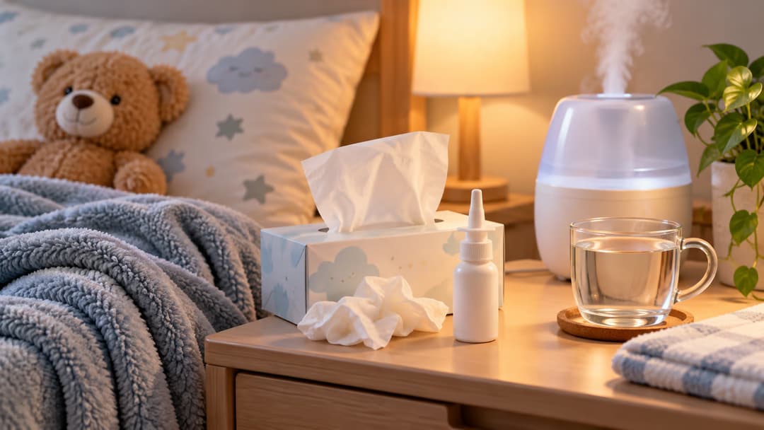 Trẻ bị chảy nước mũi do cảm lạnh: Nguyên nhân và cách chăm sóc tại nhà