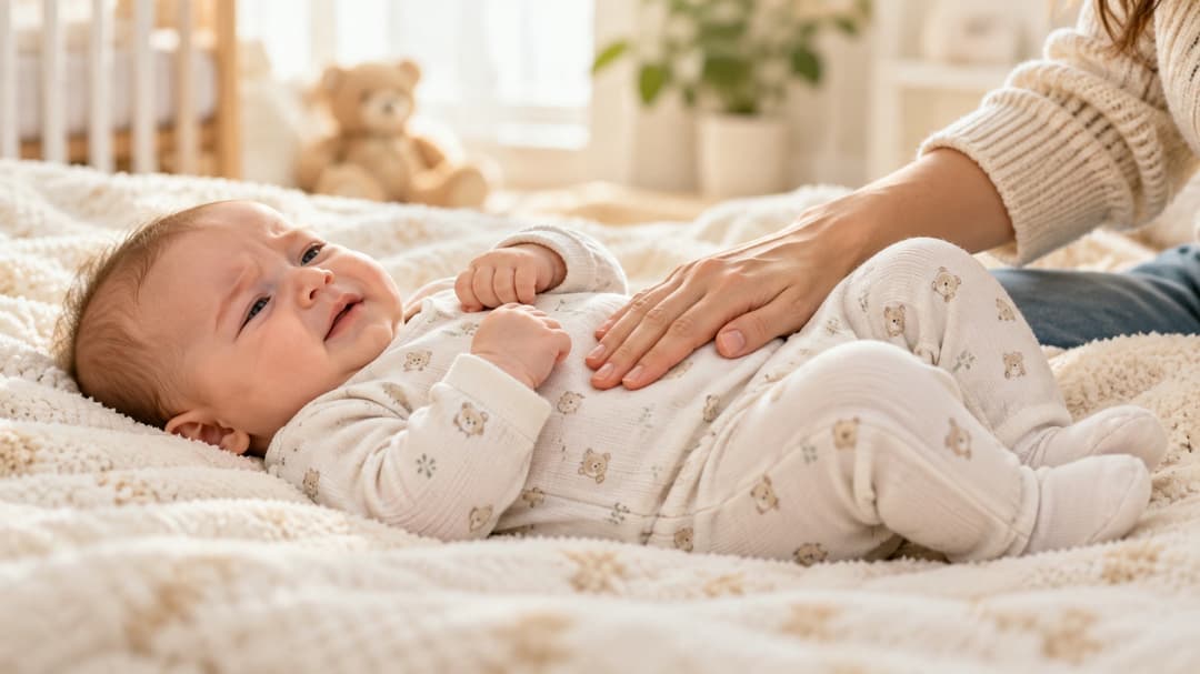 Trẻ sơ sinh sôi bụng xì hơi nhiều: Nguyên nhân và cách xử trí