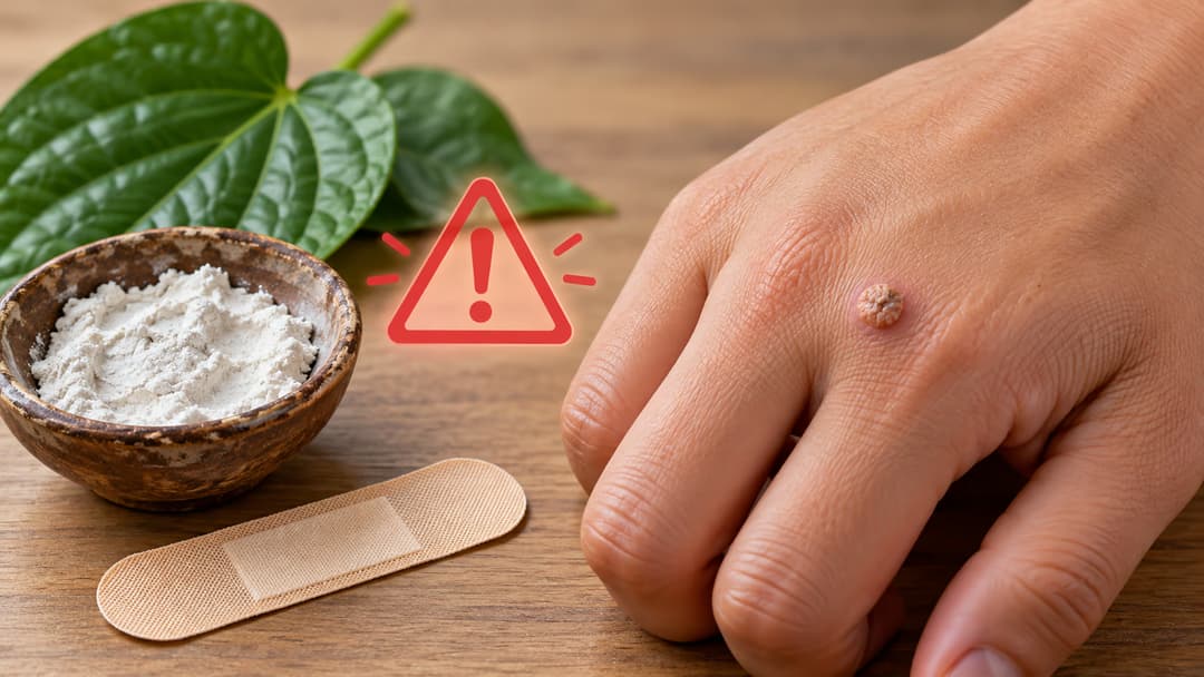 Có nên trị mụn cóc bằng vôi ăn trầu và những rủi ro cần biết