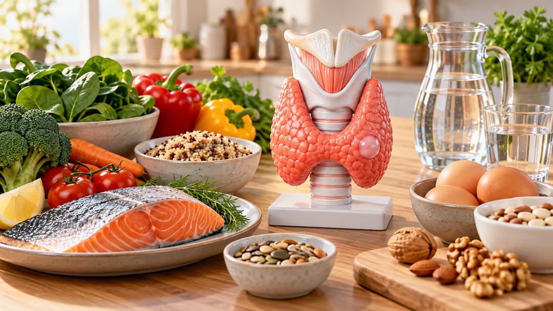 Chế độ dinh dưỡng cho người u tuyến giáp và những thực phẩm cần kiêng