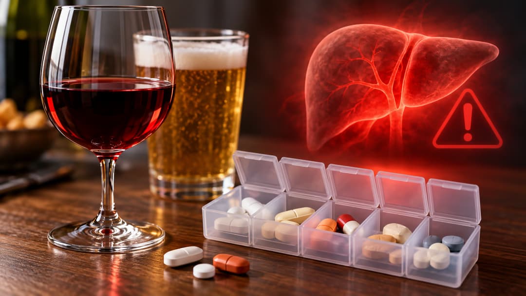 Uống thuốc tây cùng rượu bia có nguy hiểm không và các nhóm thuốc cần tránh