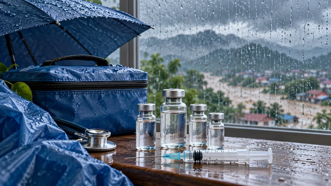 Các vắc xin nên tiêm phòng để bảo vệ sức khỏe trong mùa mưa bão