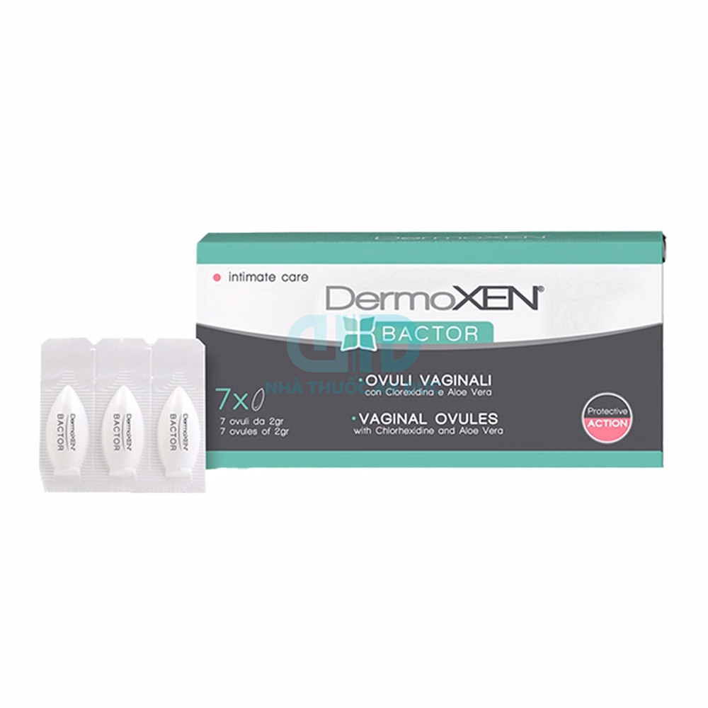 Viên đặt Dermoxen Bactor – Hình 1