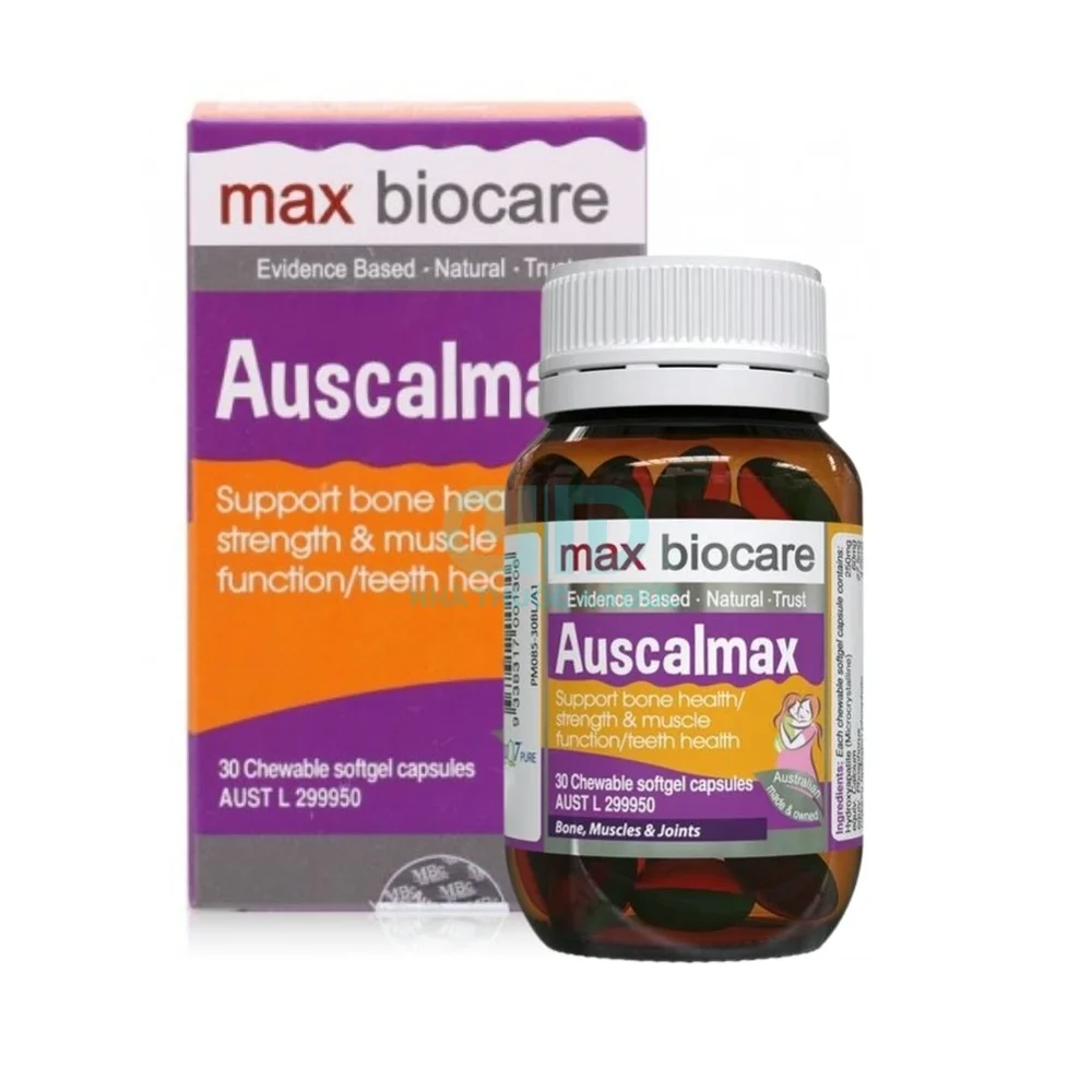 Viên nhai Auscalmax – Hình 1