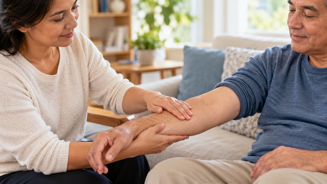 Cách xoa bóp cho người bị tai biến tại nhà an toàn và đúng kỹ thuật