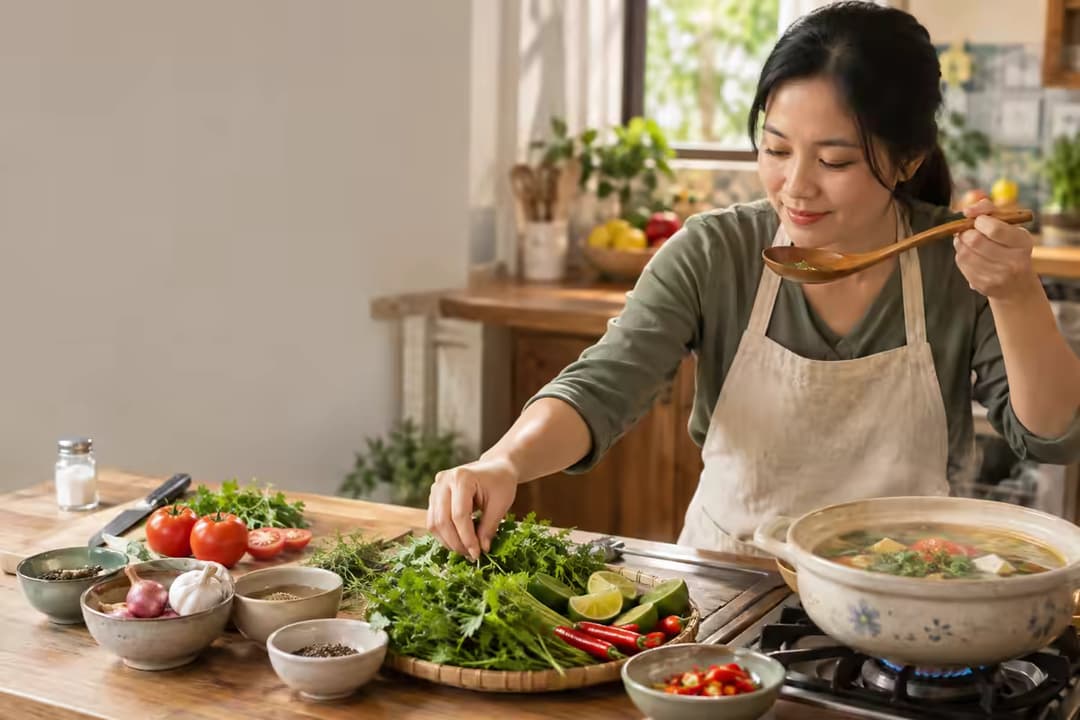 Cách giảm muối trong bữa ăn hằng ngày mà vẫn giữ vị ngon